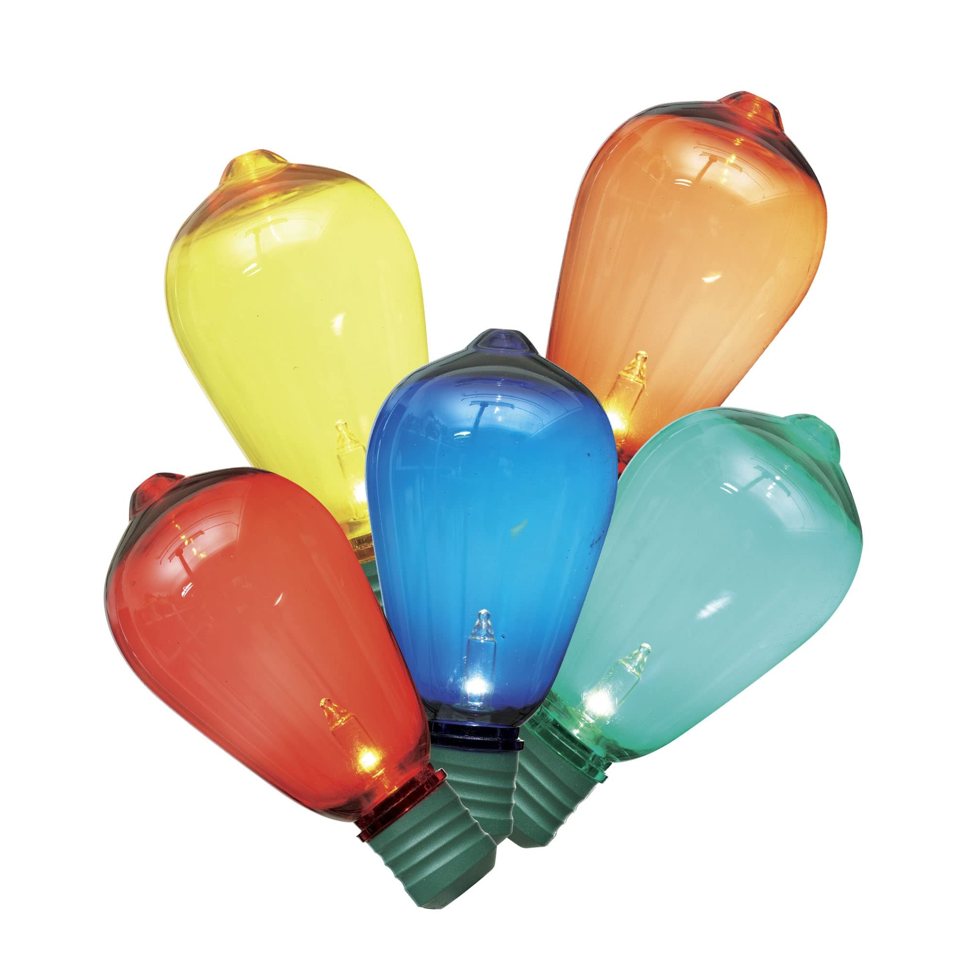Amazon.com : Holiday Time 35 Multicolor Edison Lights : Home & Kitchen